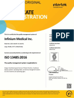 Infinium Us - Iso 13485