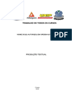 Estágio - Educação Infantil, Ensino Fundamental - Anos Iniciais e Ensino Fundamental - Anos Finais