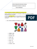 Identificación de Aprendizajes Previos - SANTIAGO ARANGO TRUJILLO