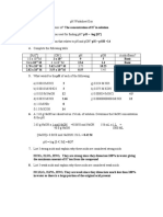 PH Worksheet Key