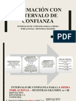 4 ESTIMACIÓN CON INTERVALO DE CONFIANZA Completa