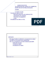 Tema 4. Lenguajes de Consulta Comerciales (Presentación)