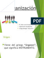 Organización Y ORGANIGRAMA