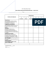 Rubrica para Evaluar Presentacion Oral o Role Play