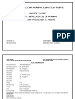 Lession Plan of Critically Ill Patient