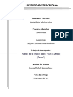 Análisis de La Relación Costo, Volumen Utilidad.