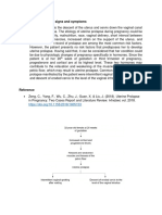 Pathophysiology of The Signs and Symptoms