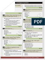 Civil Engineering MCQ'S: Ans. (B)