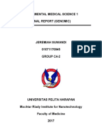 Fundamental Medical Science 1 Final Report (Genomic)