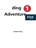 Reading Adventure: Answer Key