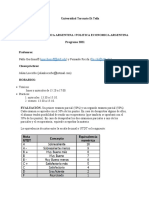 Programa Historia Económica Argentina - Política Económica Argentina 2021 Rocchi - Gerchunoff