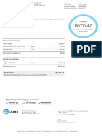 Account Summary: Total Due $670.47