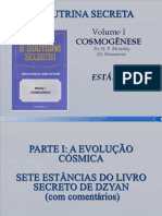 A Doutrina Secreta - Vol 1 - Cosmogenese - Estancia I