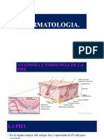 Clase 1. Anatomia y Fisiologia de La Piel.