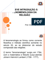 1.AULA 2 - Fenomenologia Da Religião