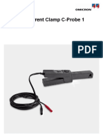 AC/DC Current Clamp C-Probe 1: User Manual