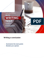 IELTS Writing Task 2 - Conclusion