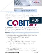 COBIT 2019 FOUNDATION COURSE Ffhgffkfhyuoliu