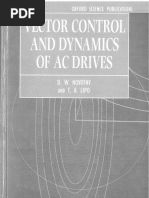 Vector Control and Dynamics of Ac Drives Compress