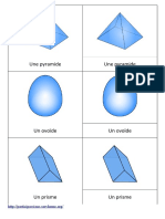 Montessori Nomenclature Géométrie