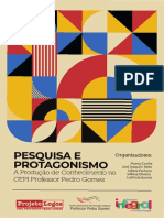 Pesquisa e Protagonismo CEPI Prof Pedro Gomes