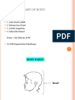 Part of Body & Istilah Medis Keperawatan