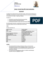 Monitoring Counting & Discharging Report