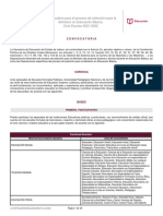 Convocatoria Jalisco - Admisiòn - Preescolar - 2021-2022