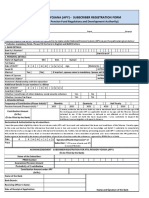 Atal Pension Yojana Subscriber Form