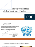 Súper Organismos Especializados de Las Naciones Unidas