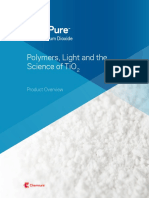 Polymers, Light and The Science of Tio: Titanium Dioxide