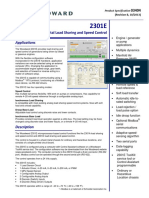 Woodward - 2301E Digital Load Sharing and Speed Control