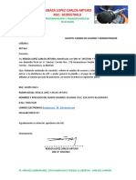 Rebaza Lopez Carlos Arturo RUC: 10195570413: Programación Y Transmisiones de Televisión