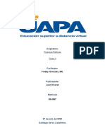 Tarea 3 de Finanzas Publicas