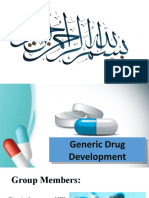 Generic Product Development