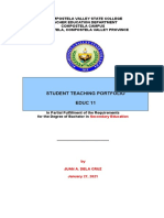 EDUC. 11 Module For Portfolio Ready For Students