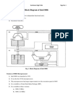 Block Diagram of Intel 8086