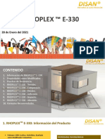 RHOPLEX E-330 Información de Producto