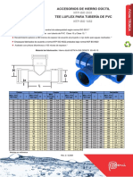 Tee Ductil Embone Luflex Fumosac