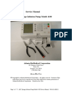 ABC Medela 4100 Syringe Pump - Service Manual