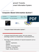 Presentation MIS - Topic CBIS