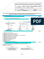 Examen 2015-2016 - M1GC S2 Organisation de Chantier