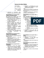 Formulário CÁLCULO DE CARGA TÉRMICA