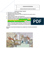 EJERCICIO PRACTICO ERGONOMIA PROCESOS Y SISTEMAS Ronald Correa