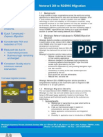 Network Database To RDBMS Brochure