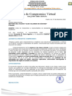 Acta de Compromiso Virtual