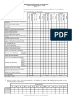 Fichas de Auto Avaliação 2º e 3º Ciclos