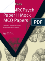 New MRCPsych Paper II Mock MCQ Papers