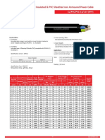Copper Conductor PVC Insulated & PVC Sheathed Non Armoured Power Cable