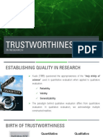 LESSON 4 Trustworthiness in Research